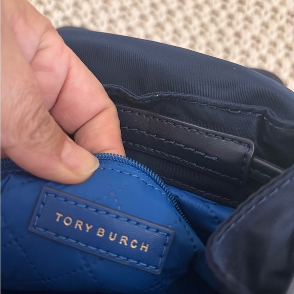 Navy Blue Designer Backpack - Picture 3 of 6